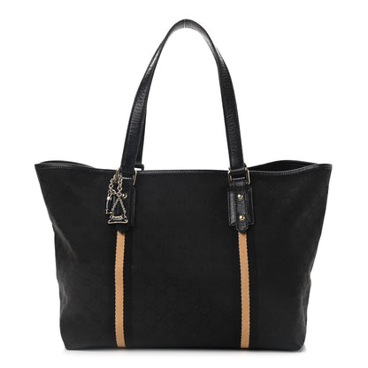 Gucci Monogram Large Jolicoeur Tote Black 1 of 12