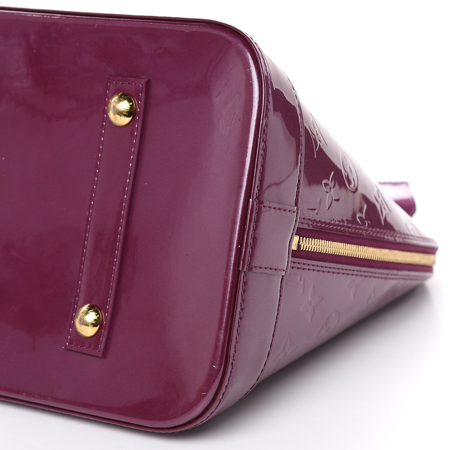 Louis Vuitton Vernis Alma GM Violet 8 of 11