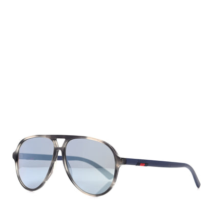 Gucci Acetate Web Aviator Sunglasses GG0423SA Blue 1 of 8