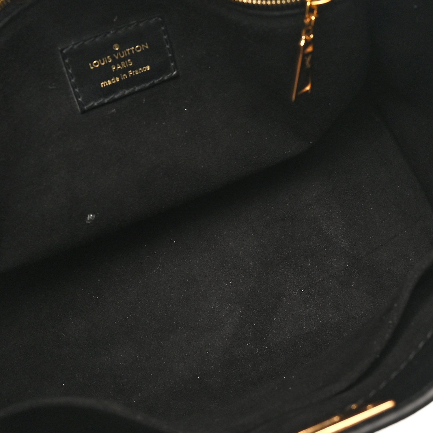 Louis Vuitton Calfskin Monogram On My Side PM Black 6 of 9