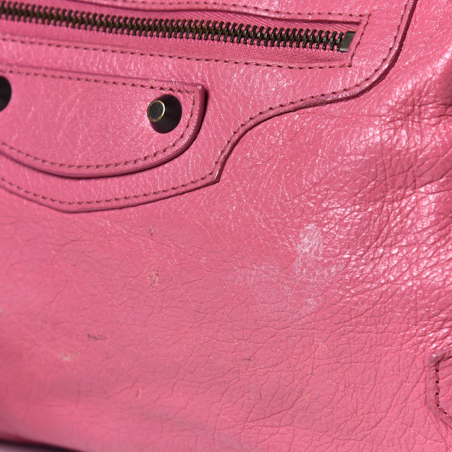 Balenciaga Agneau Classic Hardware City Rose Hortensia 6 of 6