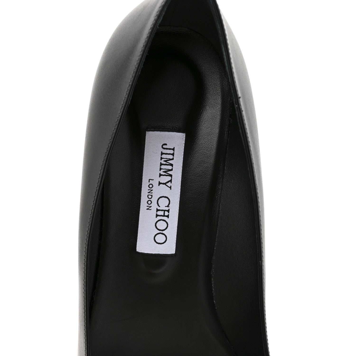 Jimmy Choo Calfskin Amelia 35 Pumps 41 Black 8 of 9