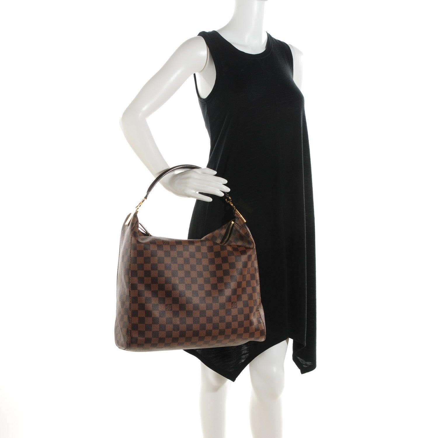 Louis Vuitton Damier Ebene Portobello GM 2 of 8