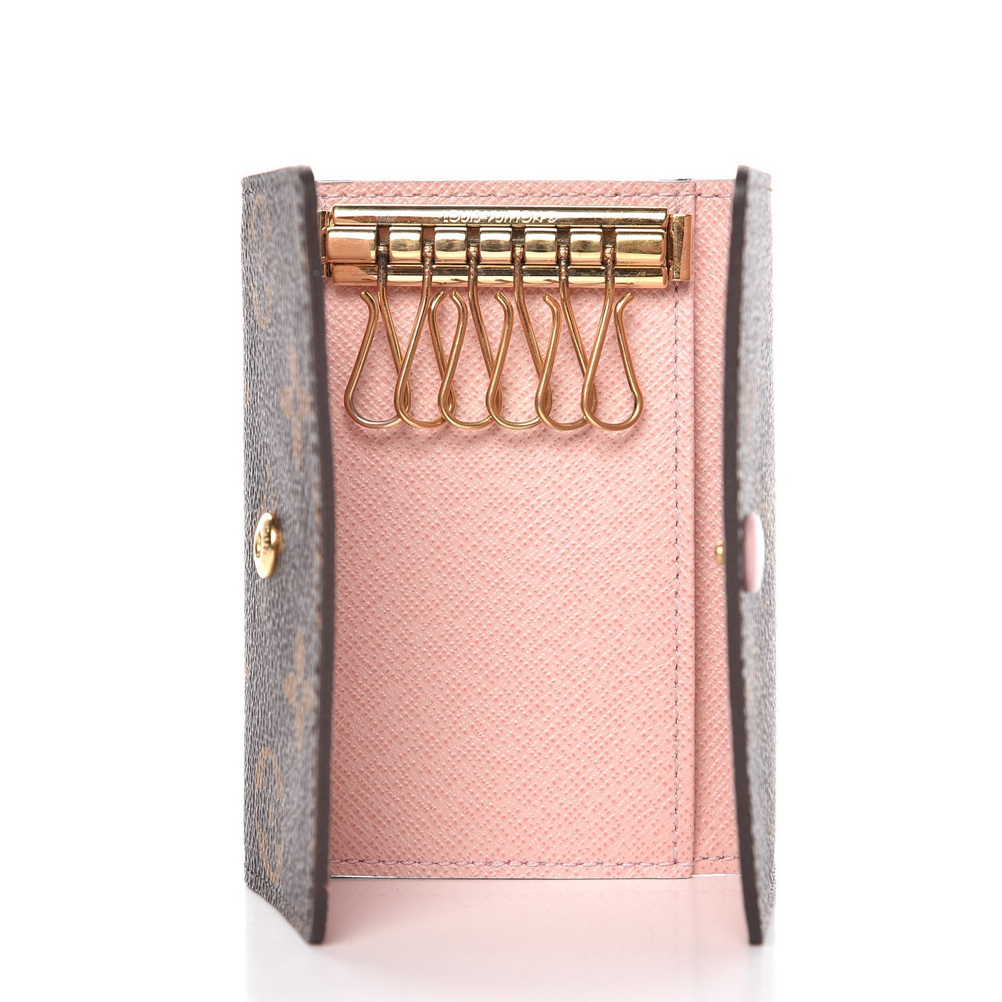 Monogram Multicles 6 Key Holder Rose Ballerine