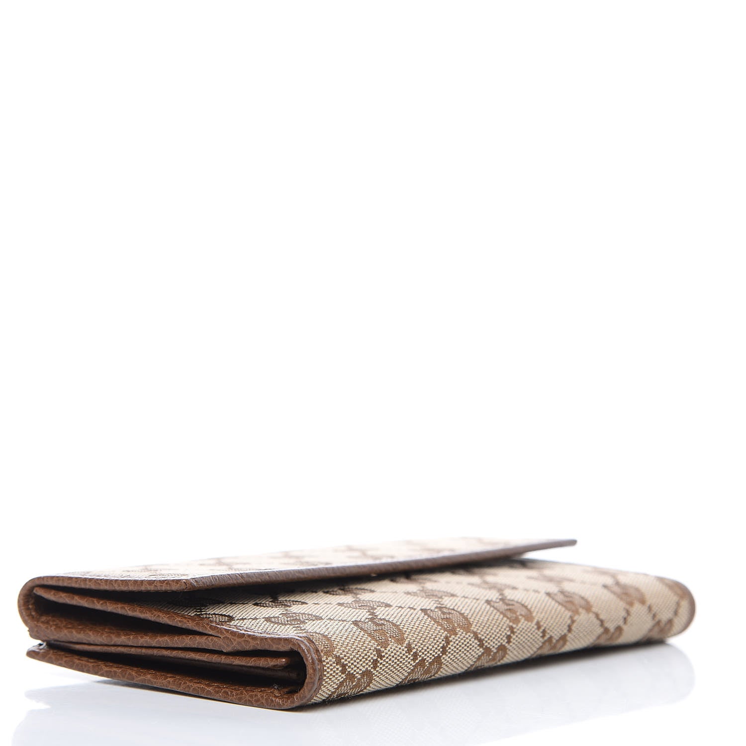 Gucci Monogram Continental Flap Wallet Brown 4 of 7
