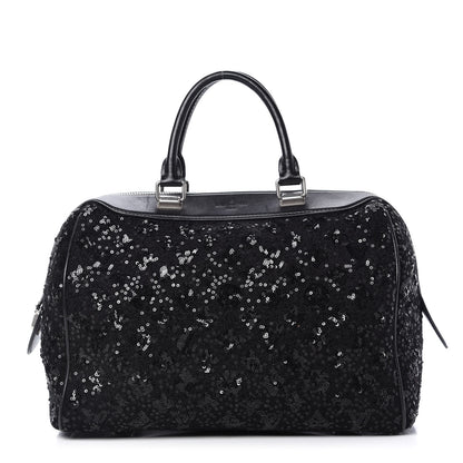 Louis Vuitton Sequin Monogram Sunshine Express Speedy Black 1 of 9