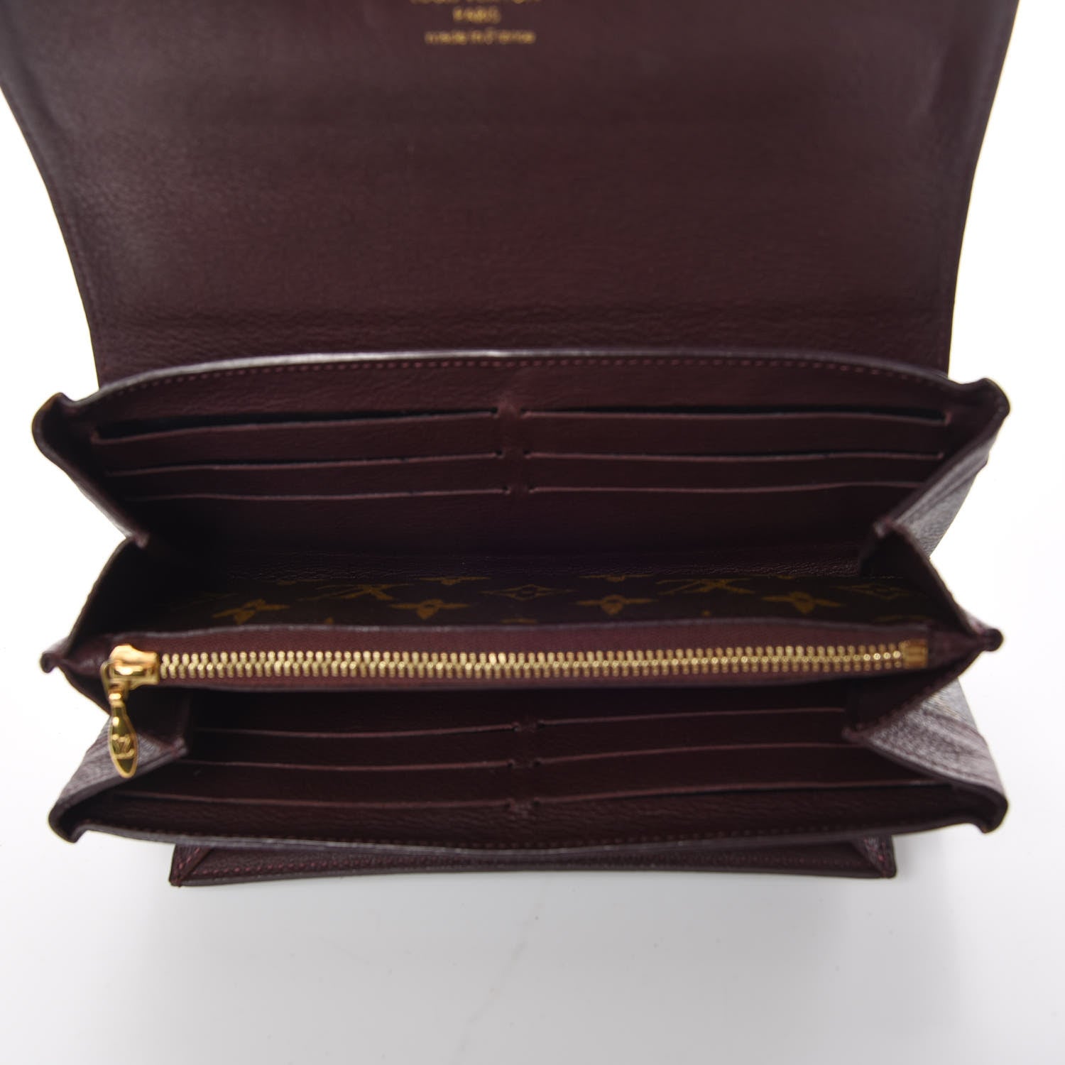 Louis Vuitton Monogram Elysee Wallet Bordeaux 5 of 7