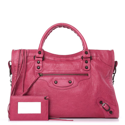 Balenciaga Agneau Classic Hardware City Cyclamen Fucsia 1 of 15
