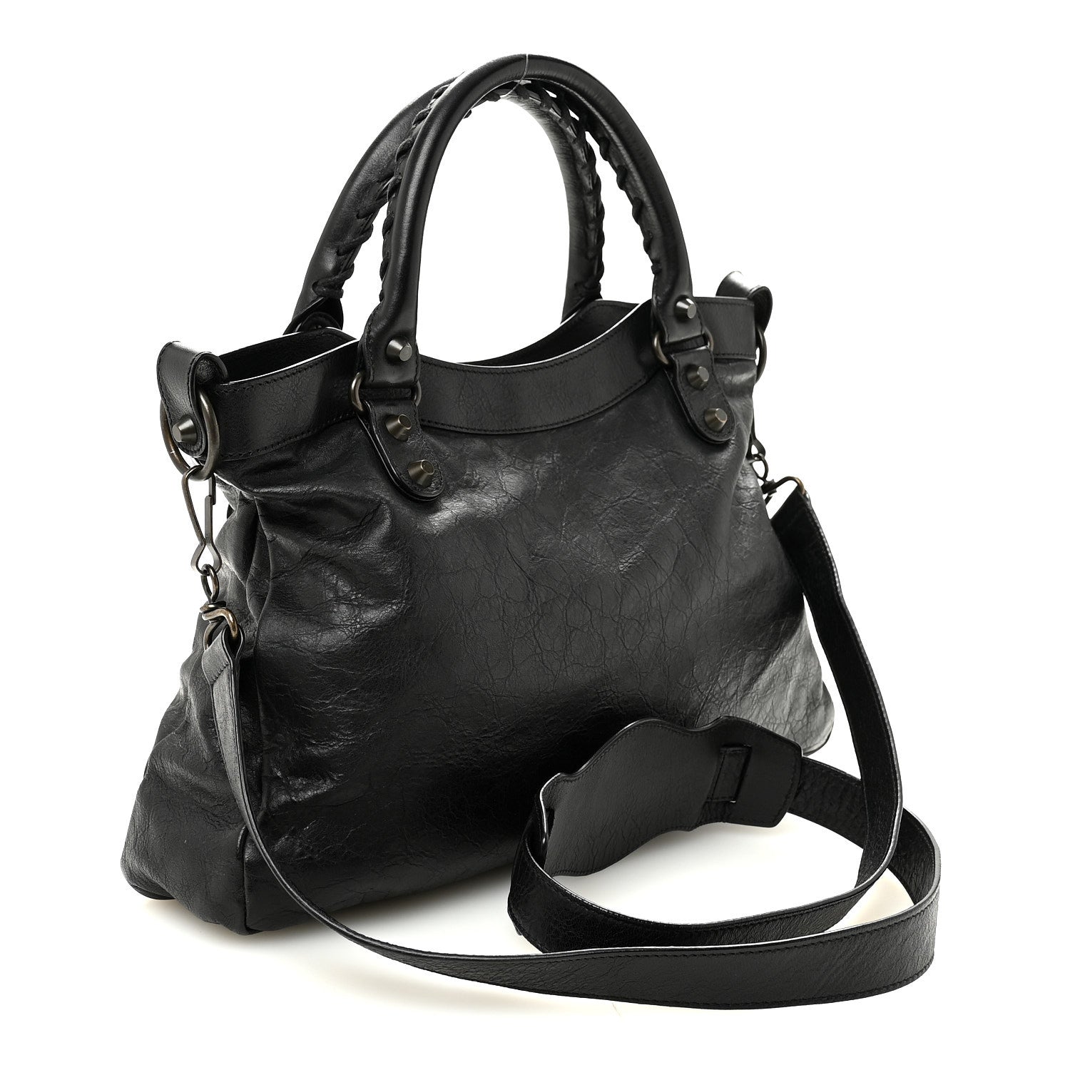 Balenciaga Agneau Classic Hardware Town Black 3 of 10