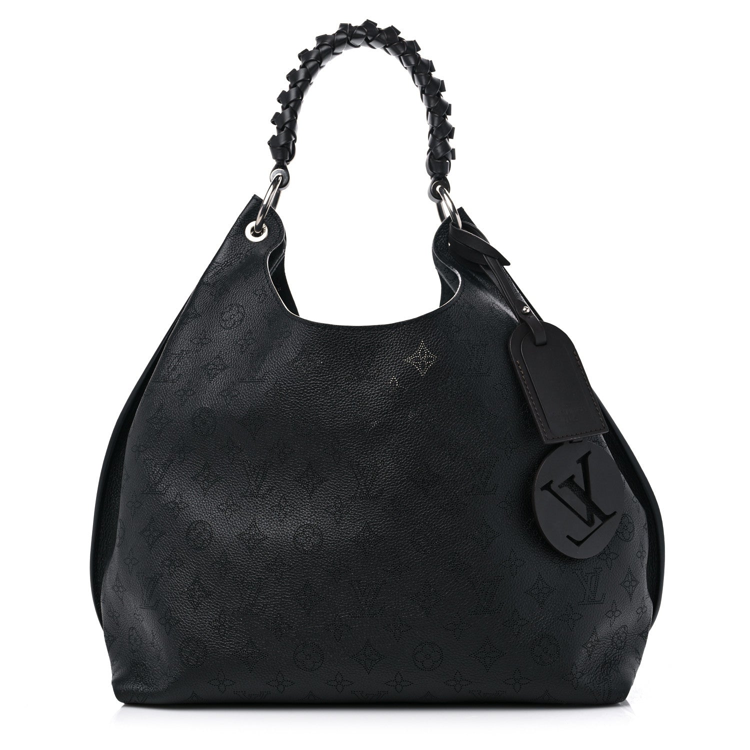 Louis Vuitton Mahina Carmel Hobo Black 1 of 10