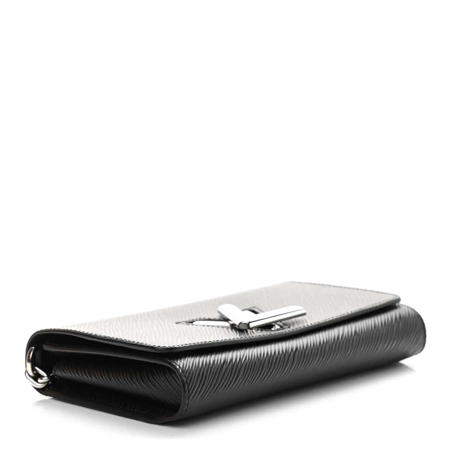 Epi Twist Chain Wallet Black