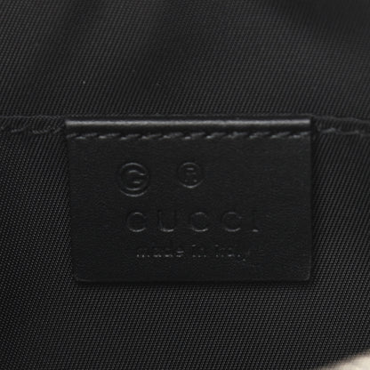 Gucci Canvas Web Slim Belt Bag Black 6 of 10