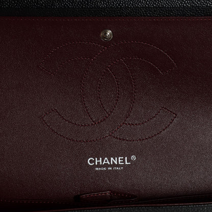 Chanel Caviar Quilted Jumbo Double Flap Black 7 of 8