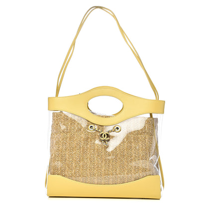 Chanel Calfskin PVC 31 Bag Yellow 1 of 10