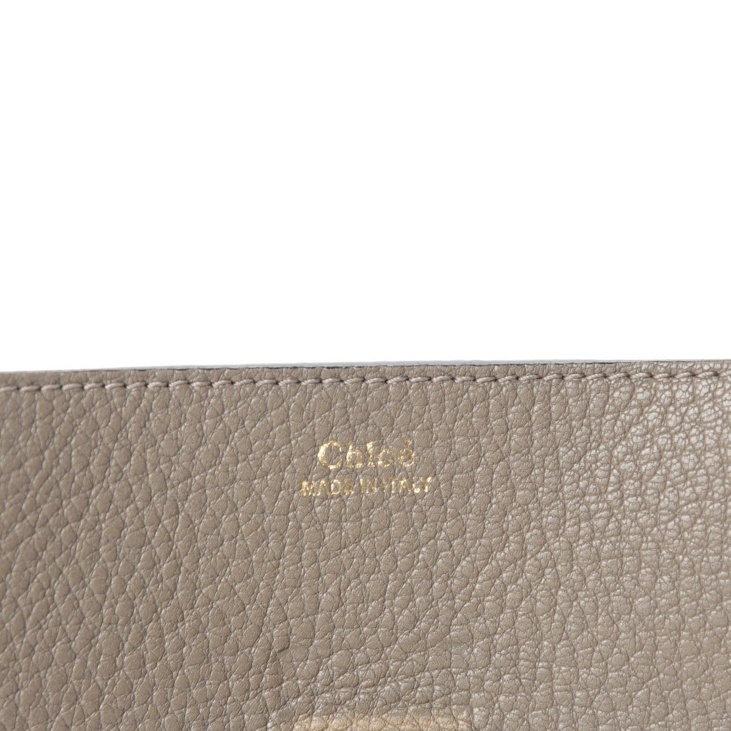 Grained Lambskin Mini Drew Shoulder Bag Motty Grey