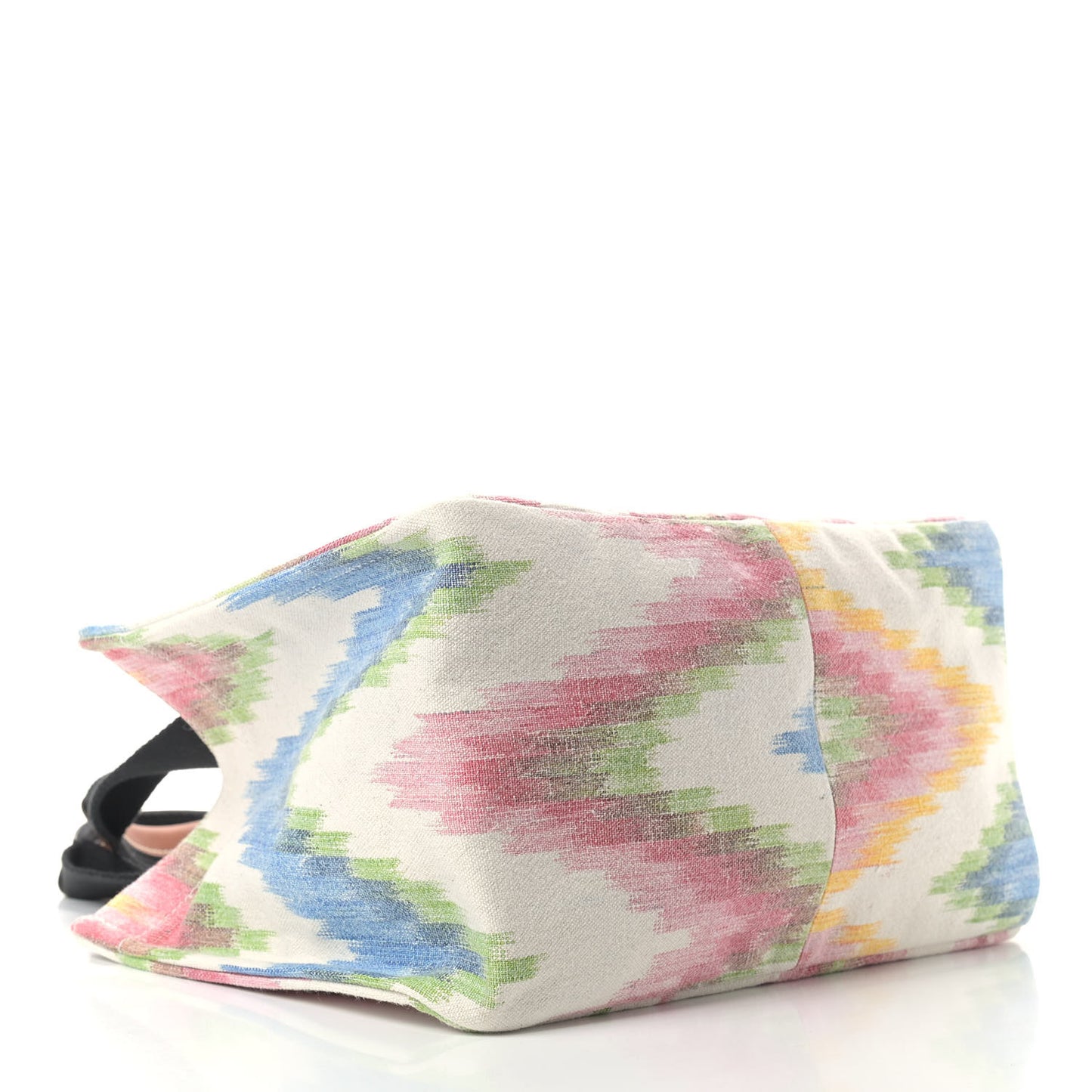 Canvas Beaded Paula Beach Tote Multicolor