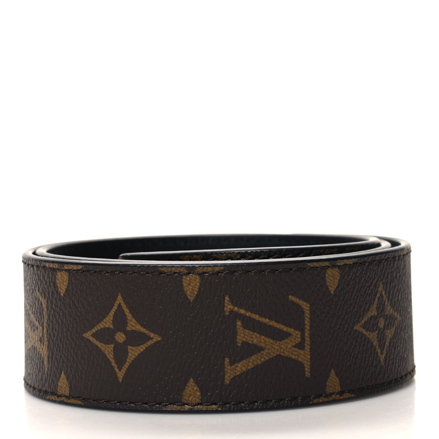 Louis Vuitton Monogram Bandouliere Shoulder Strap Black 2 of 5