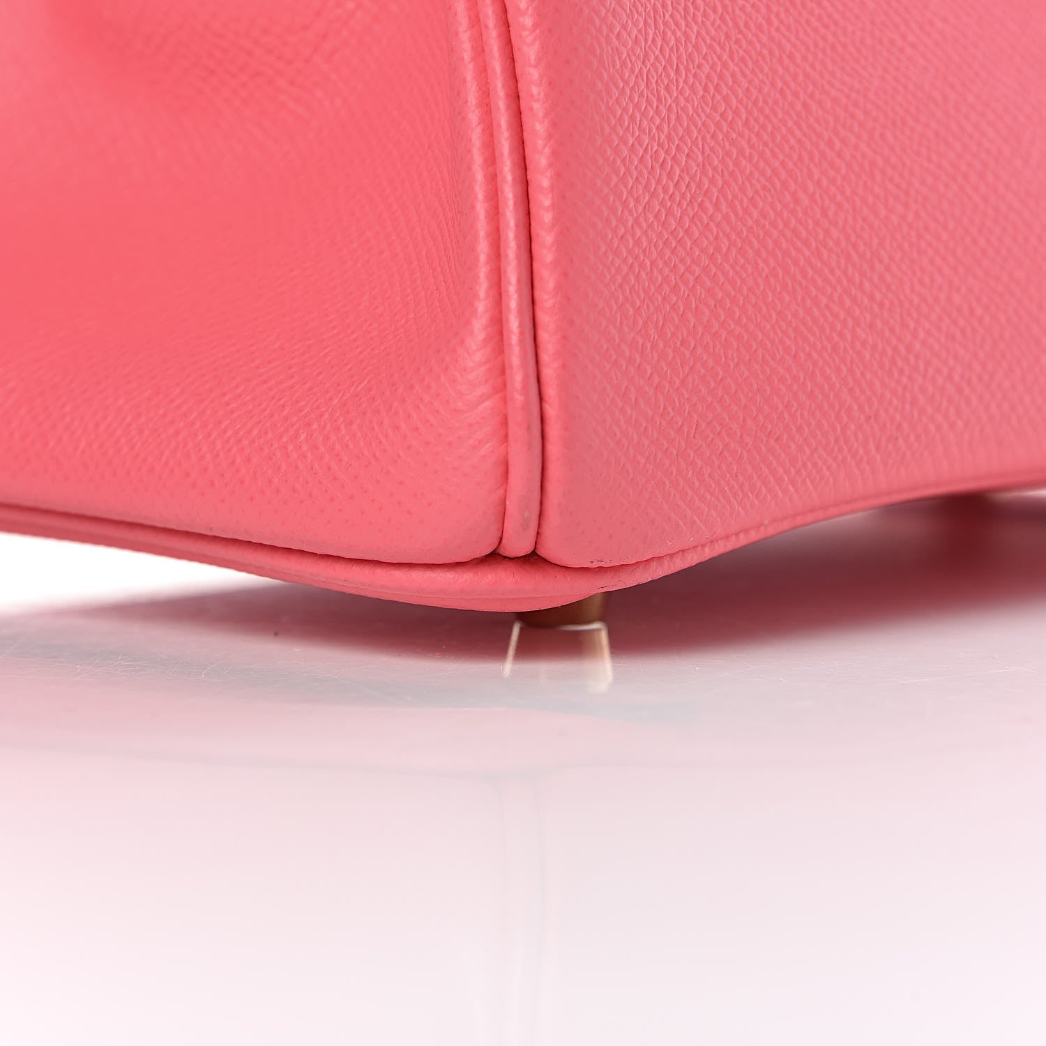 Hermes Epsom Horseshoe Birkin 30 Rose Azalee Jaune D'or 32 of 33