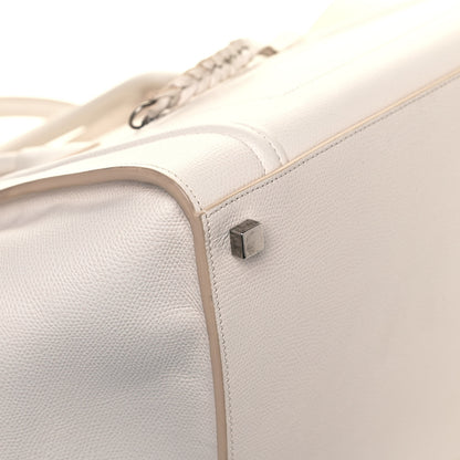 Celine Grained Calfskin Medium Phantom Luggage Cream 7 of 13