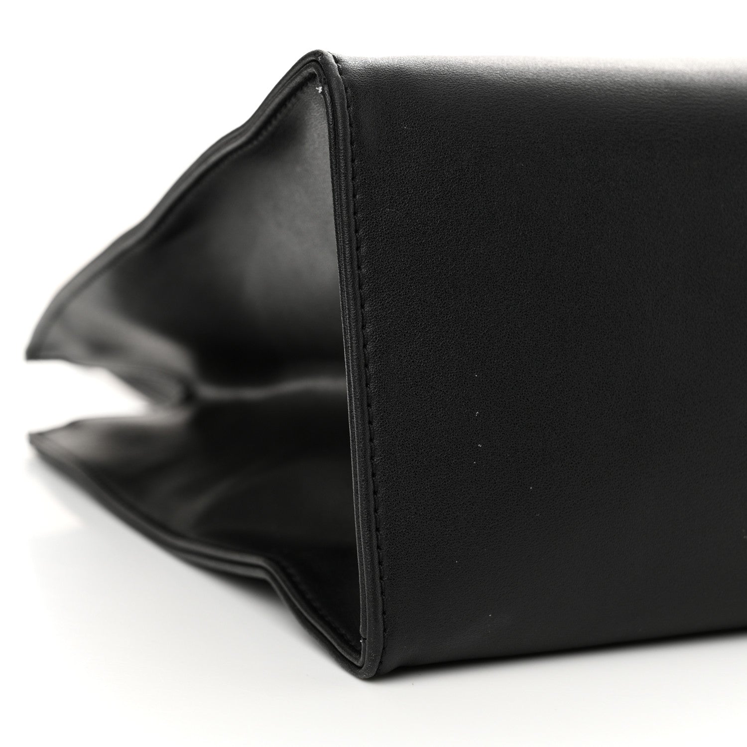 Telfar Vegan Leather Medium Shopping Bag Black 9 of 13