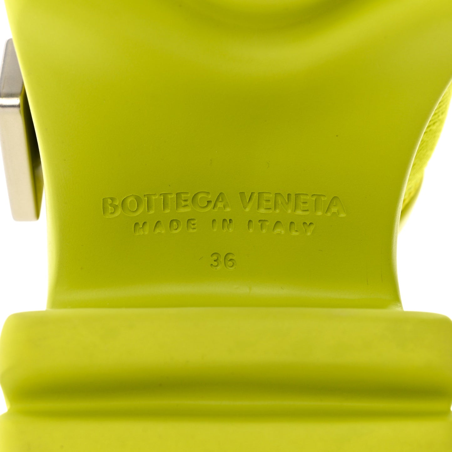 Nappa Flash 80mm Sandals 36 Kiwi