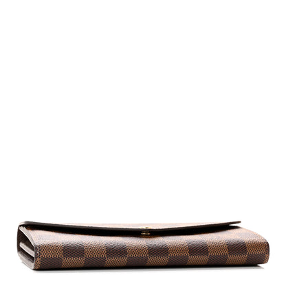 Louis Vuitton Damier Ebene Sarah Wallet NM 4 of 9