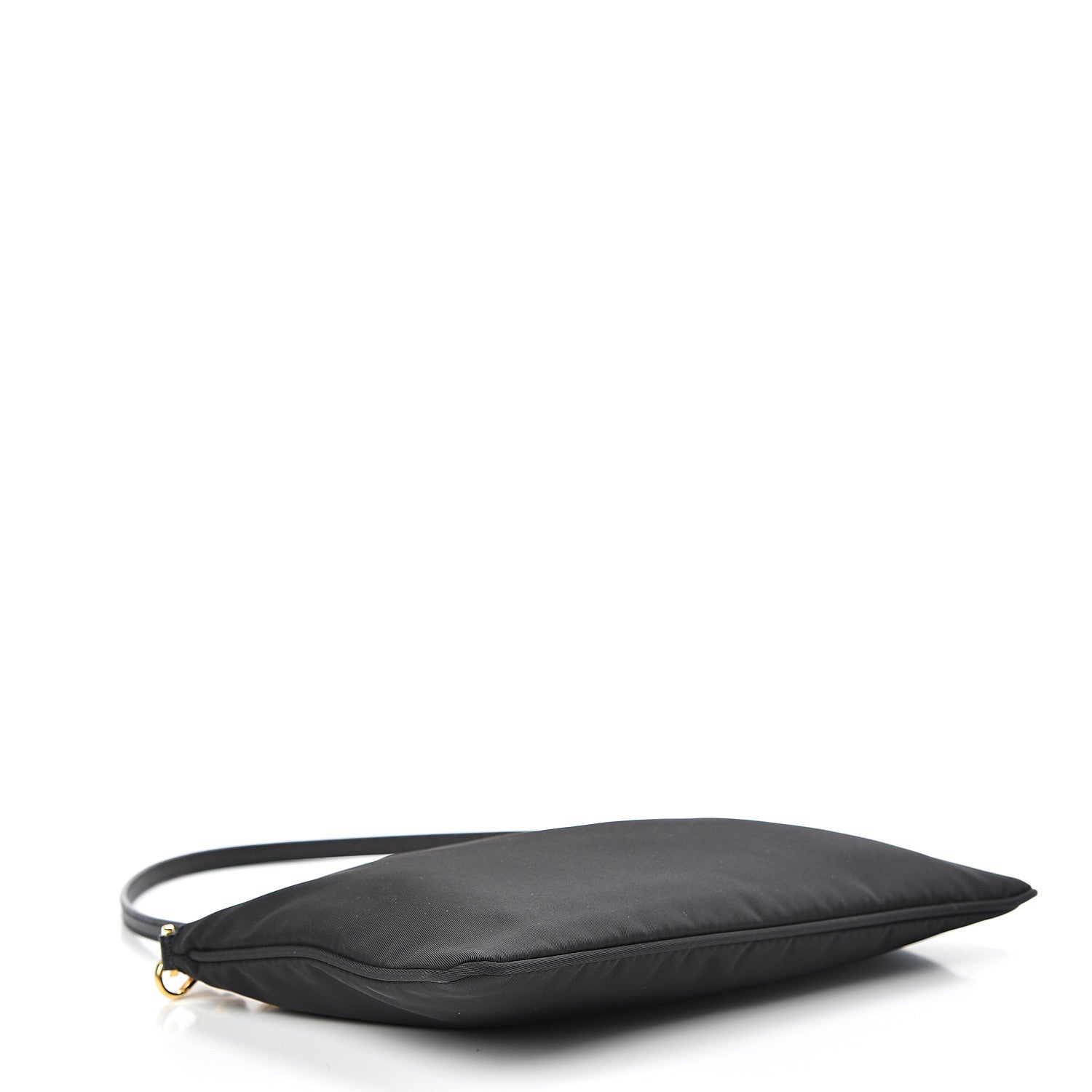 Prada Tessuto Nylon Pochette Bag Black 3 of 10