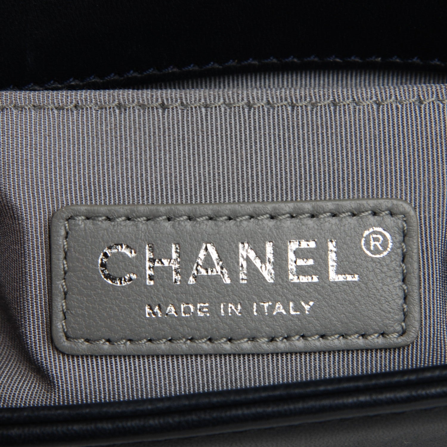 Chanel Velvet Quilted Mini Boy Flap Navy 6 of 8