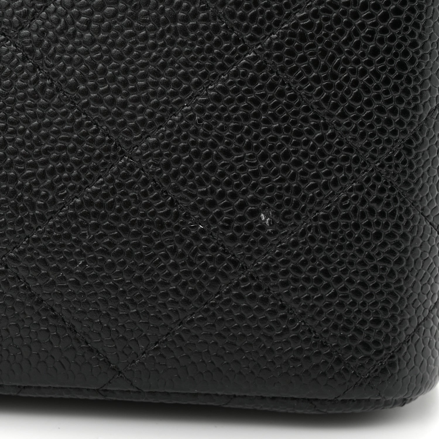 Chanel Caviar Quilted Jumbo Double Flap Black 11 of 12
