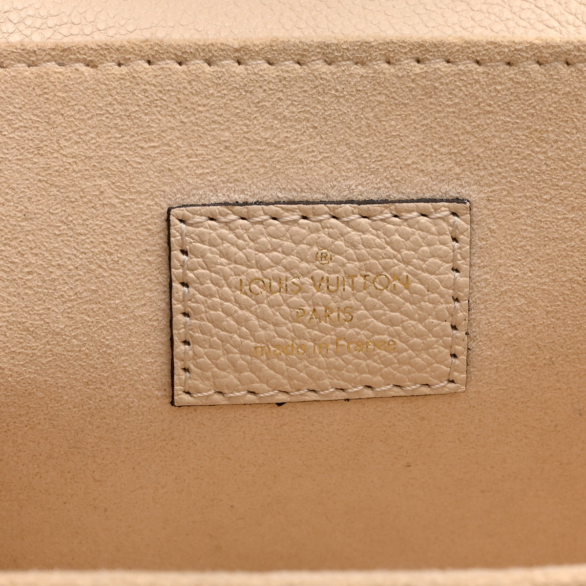 Louis Vuitton Empreinte Monogram Giant Pochette Metis Creme Bois de Rose 7 of 10
