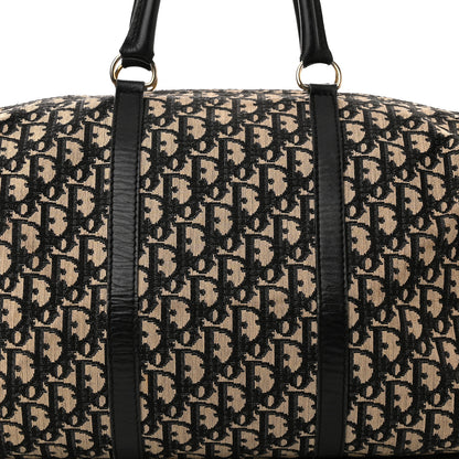 Christian Dior Monogram Duffle Black 6 of 13