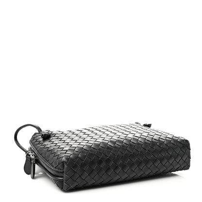Bottega Veneta Nappa Intrecciato Nodini Crossbody Messenger Black 4 of 14