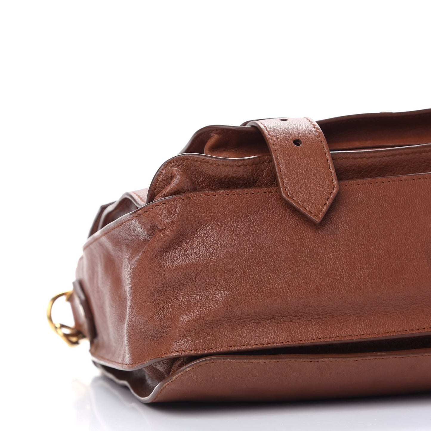Lambskin Medium PS1 Satchel Saddle