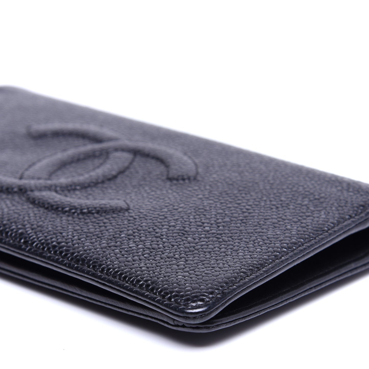 Caviar Timeless CC Yen Wallet Black
