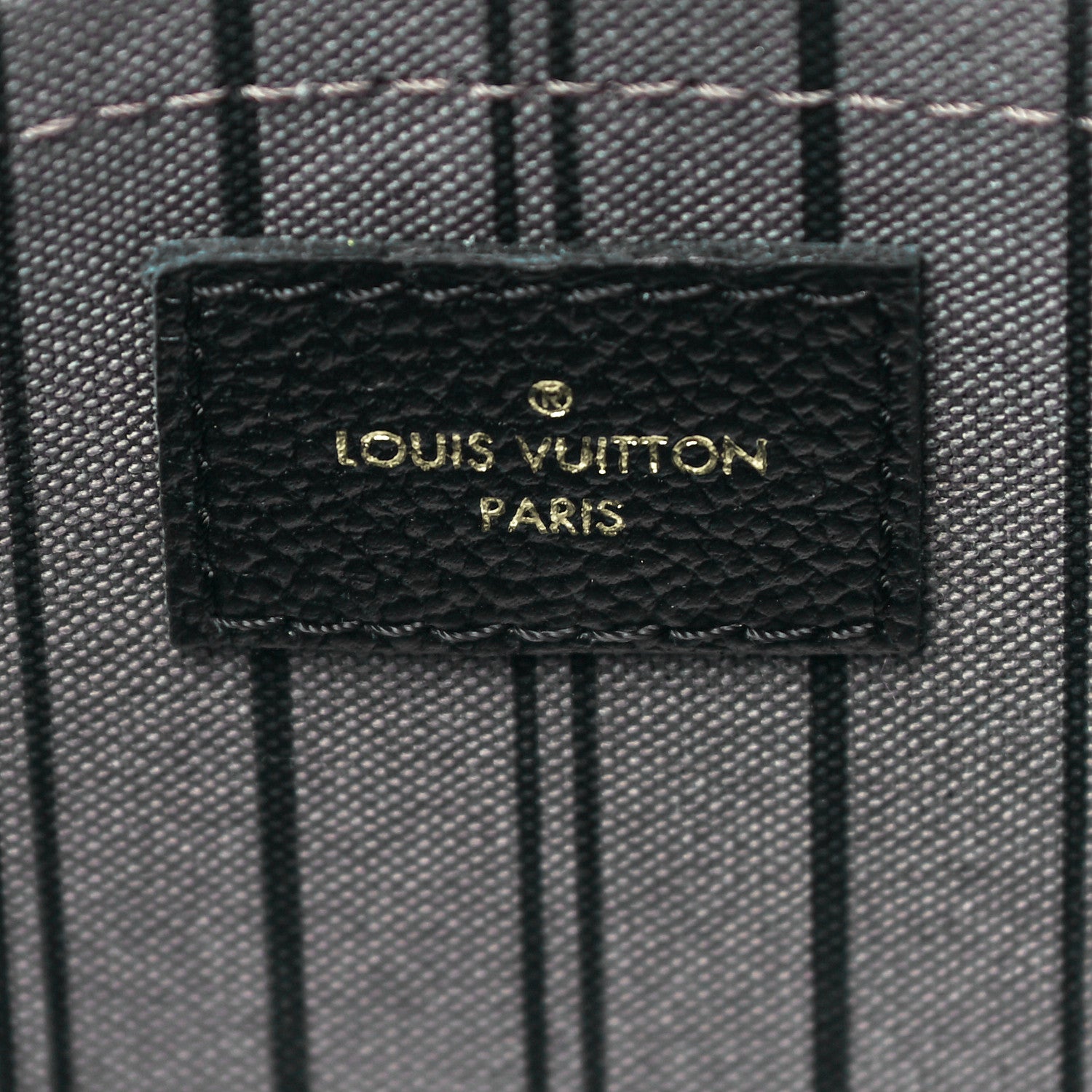 Louis Vuitton Empreinte Montaigne MM Black 5 of 9