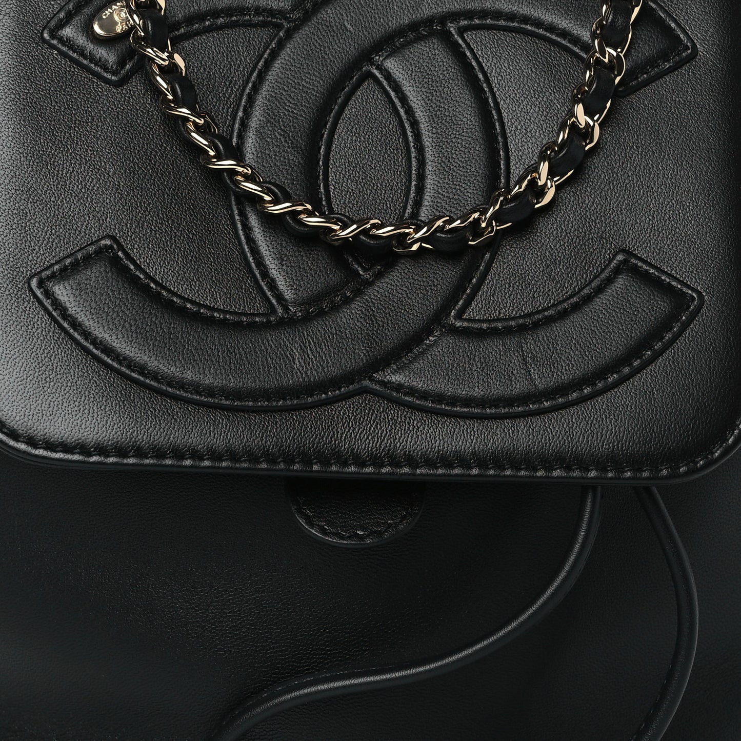 Lambskin CC Mania Backpack Black
