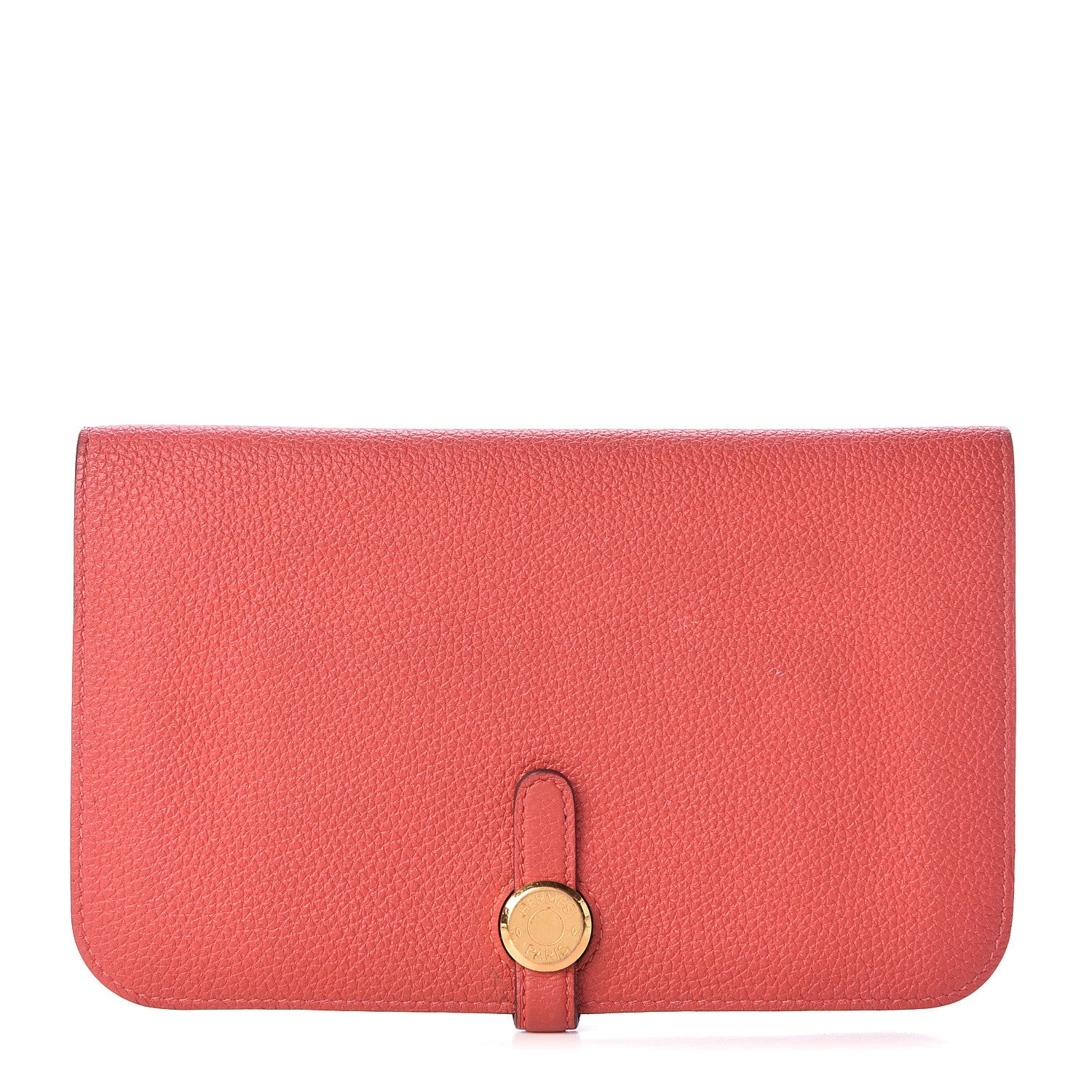Hermes Togo Dogon Duo Wallet Rouge Pivoine 1 of 13
