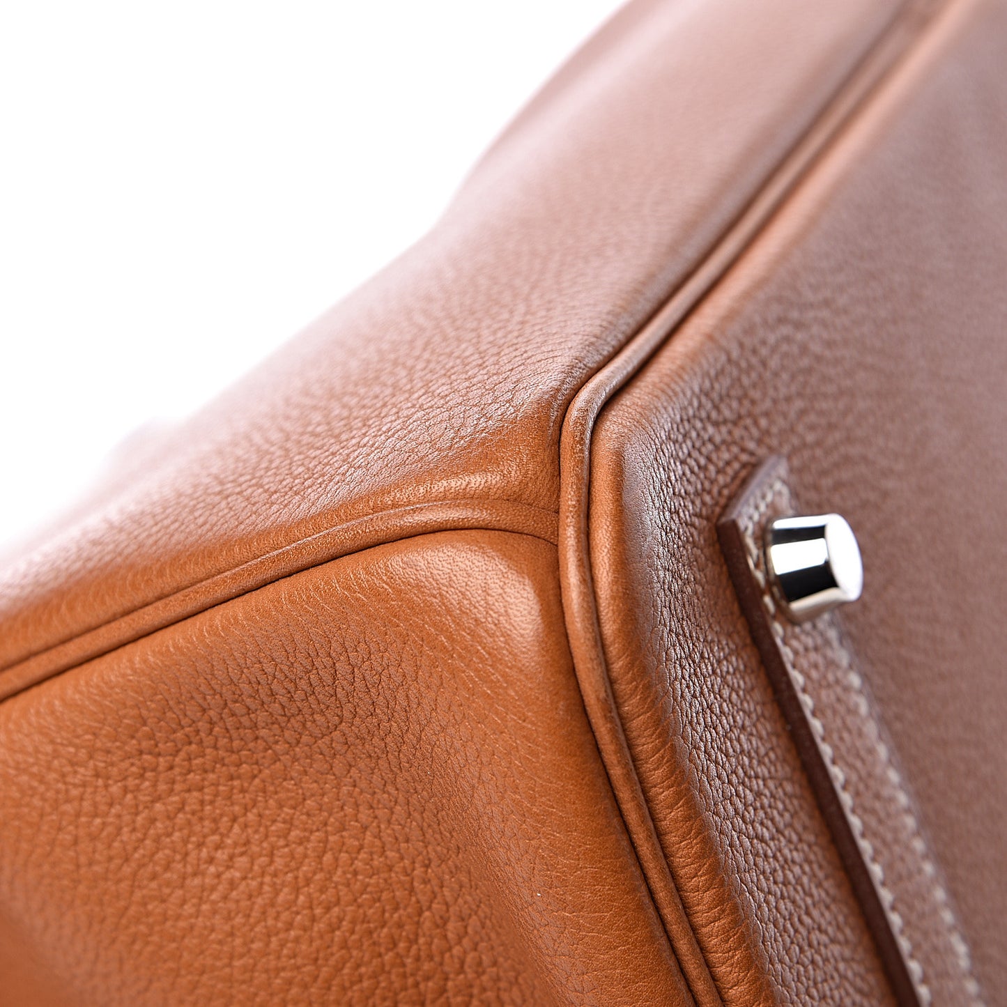 Natural Barenia Faubourg Birkin 35 Fauve
