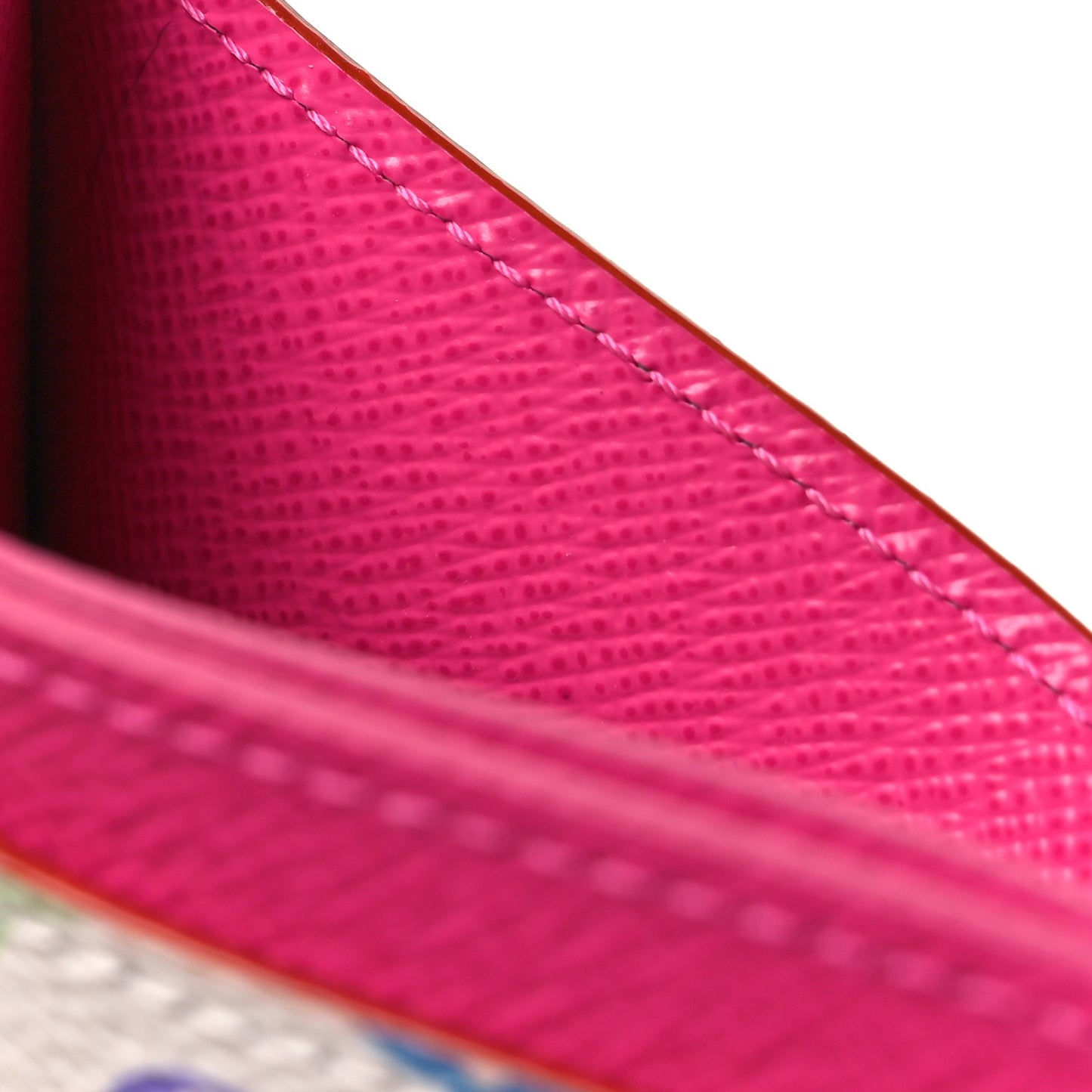 LV X TM Monogram Multicolor Card Holder Kawaii Pink