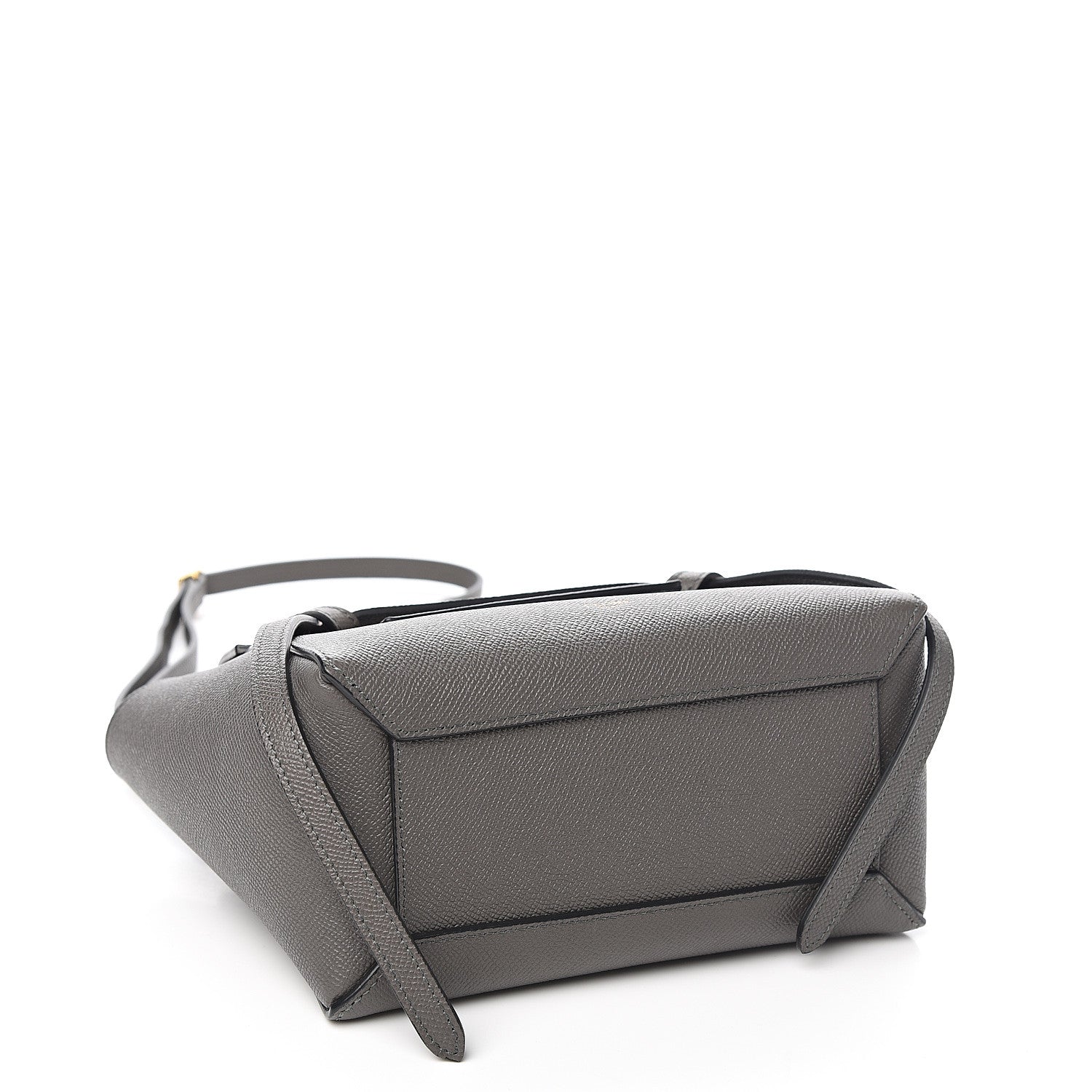 Celine Grained Calfskin Nano Belt Bag Grey 3 of 8