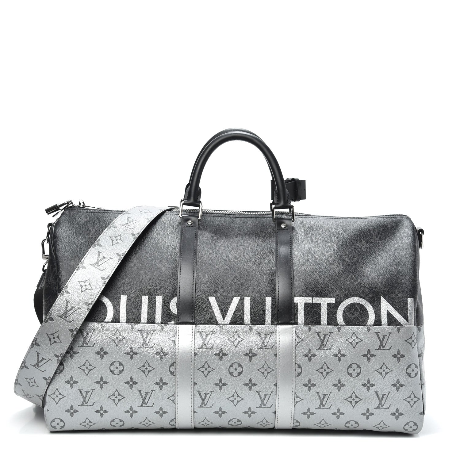 Louis Vuitton Monogram Split Keepall Bandouliere 50 1 of 8