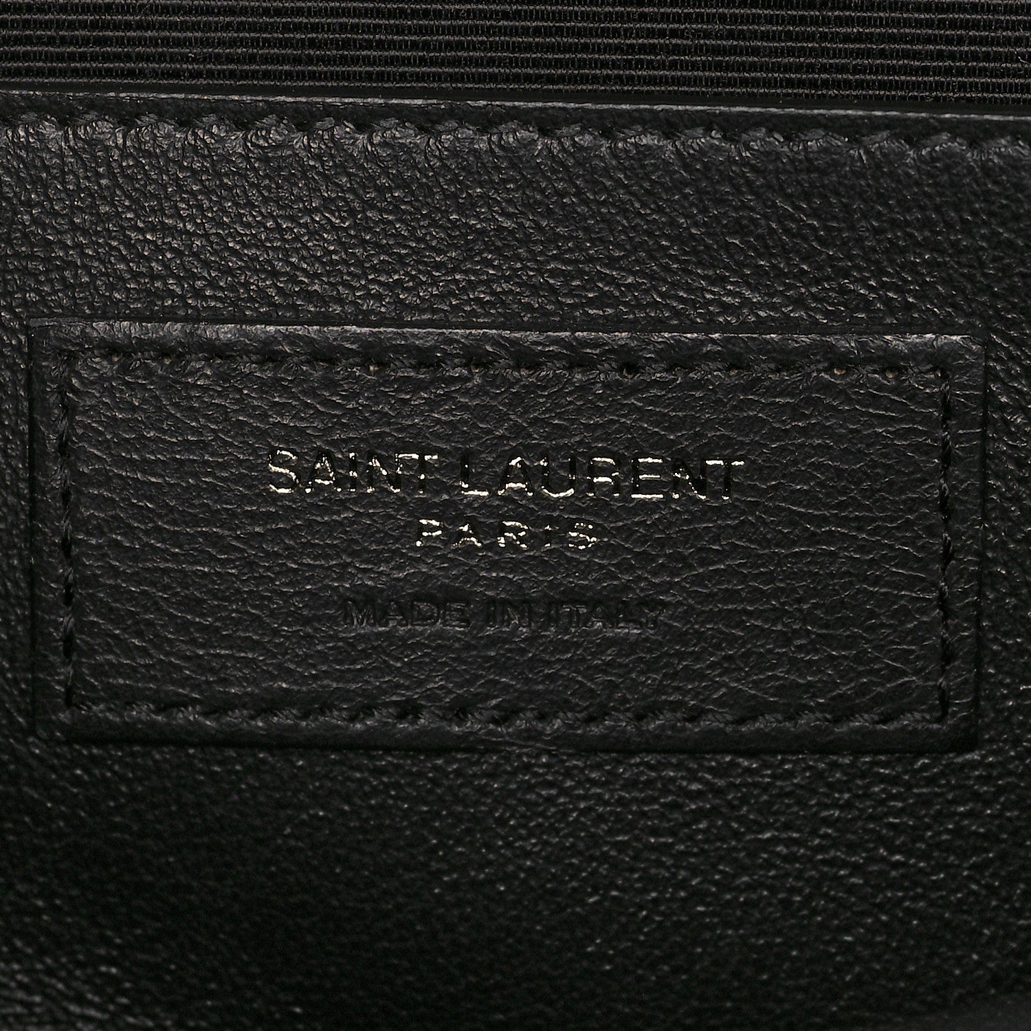 Saint Laurent Grain De Poudre Medium Classic Monogram Kate Satchel Black 6 of 10