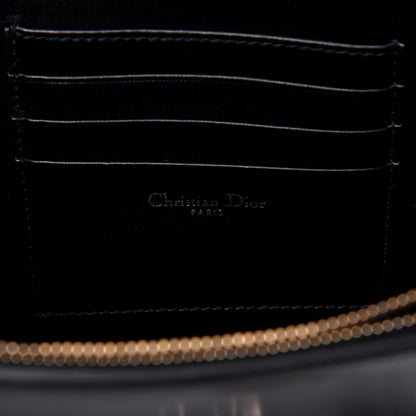 Christian Dior Calfskin Envelope Chain Clutch Black 6 of 12