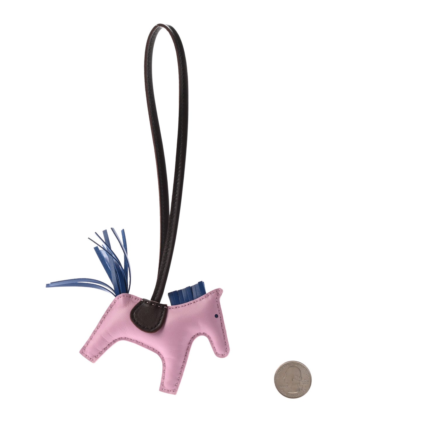 Milo Lambskin Grigri Rodeo Horse Bag Charm PM Mauve Sylvestre Bleu France Rouge Sellier