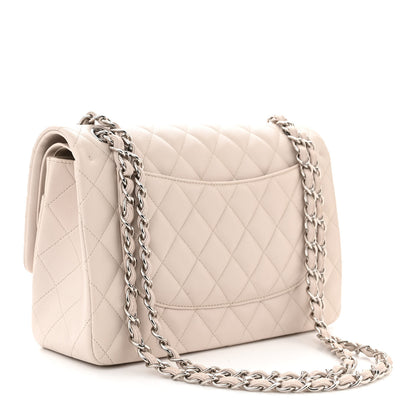 Chanel Caviar Quilted Jumbo Double Flap Ivory 3 of 11