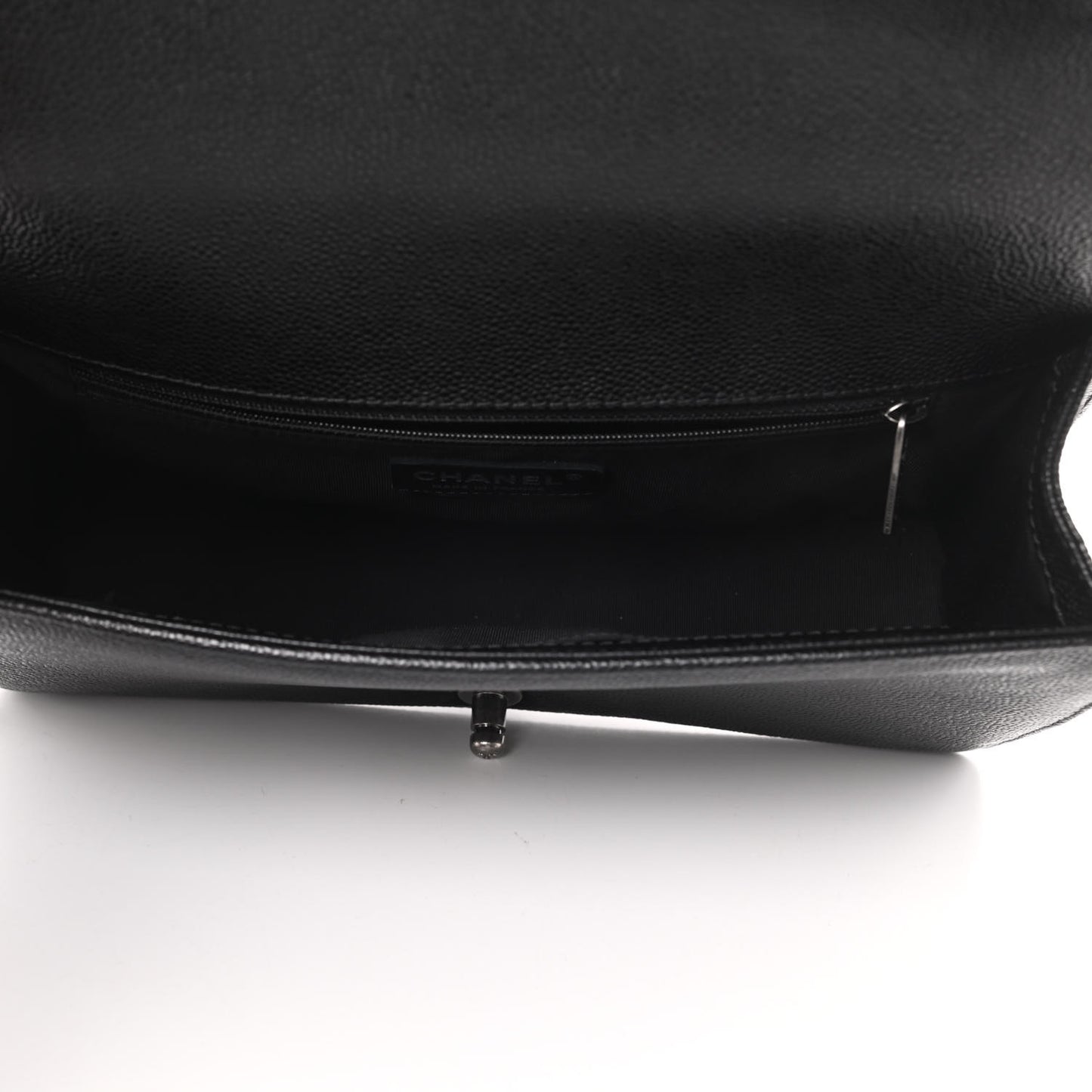 Caviar Quilted New Medium Boy Flap Black