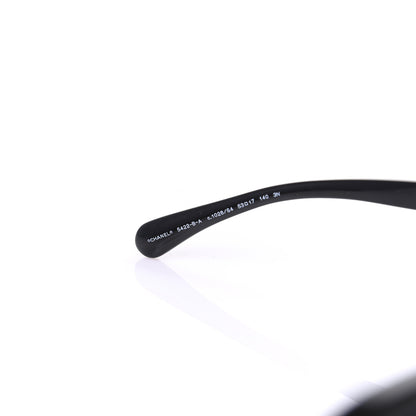 Chanel Acetate Strass Square Sunglasses 5422-B-A Black White 5 of 8