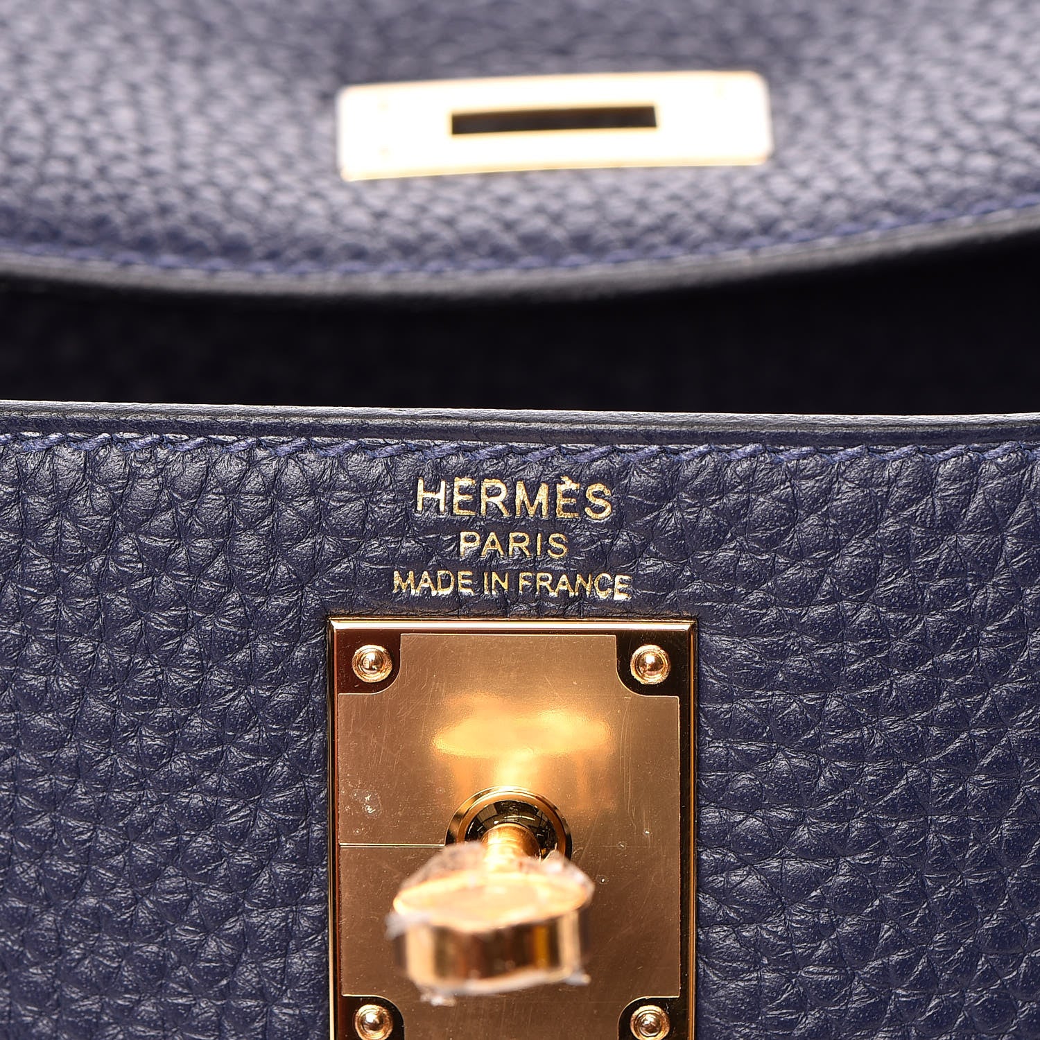 Hermes Togo Kelly Ado Backpack Bleu Nuit 20 of 32