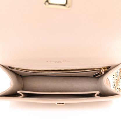 Christian Dior Grained Calfskin Small Diorama Flap Bag Rose Poudre 4 of 8