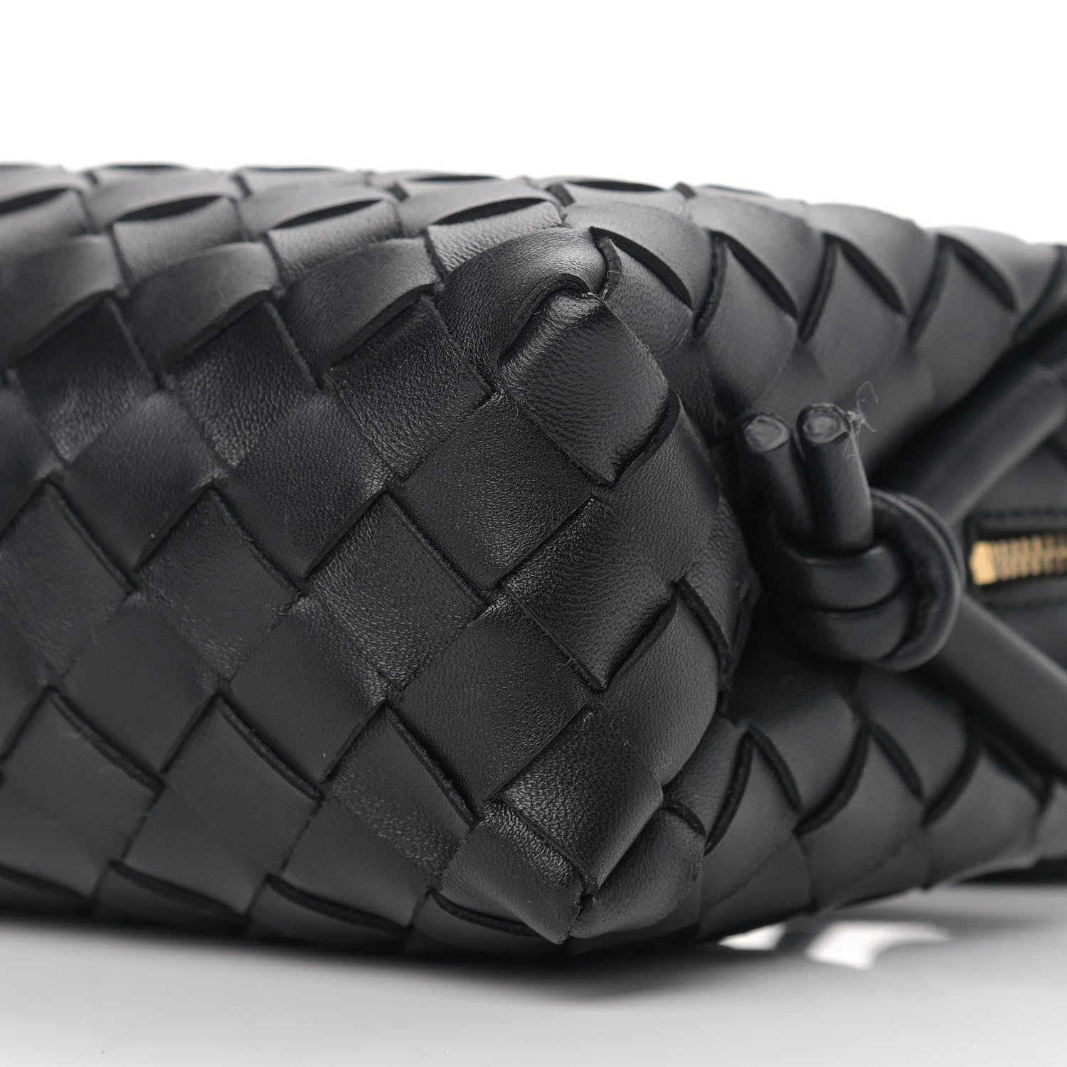 Bottega Veneta Nappa Intrecciato Mini Loop Camera Bag Black 7 of 7